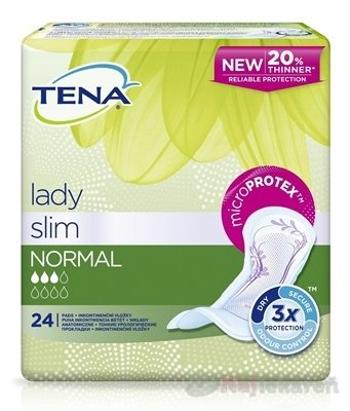 TENA Lady Slim Normal inkontinenčné vložky 24ks