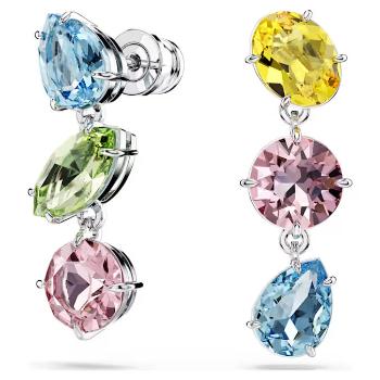 Swarovski Visiace náušnice s farebnými Swarovski kryštálmi Gema 5692406