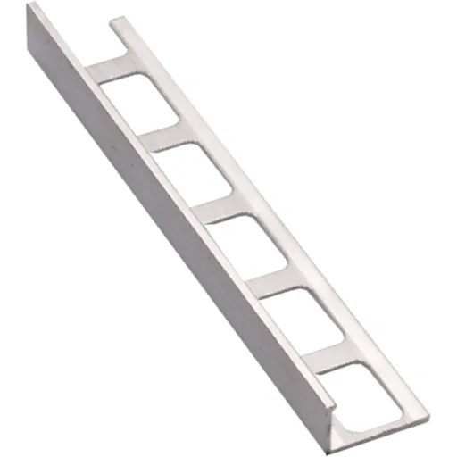 Lišta ukončovací "L" Havos odľahčený, hliník, dĺžka 250 cm, výška hrany 6 mm, AL6250O