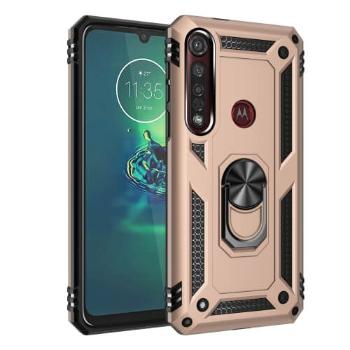 RING Ochranný obal Motorola Moto G8 Plus zlatý