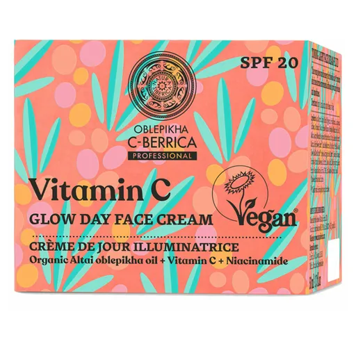 NATURA SIBERICA ﻿Oblepikha C-Berrica Denný krém na rozjasnenie pleti 50 ml