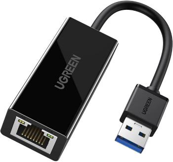 Adatkábel UGREEN USB 3.0 Gigabit Ethernet Adapter Black