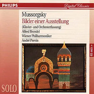 Alfred Brendel, André Previn, Wiener Philharmoniker, OBRAZKY Z VYSTAVY - BRENDEL/PREVIN/WPH, CD