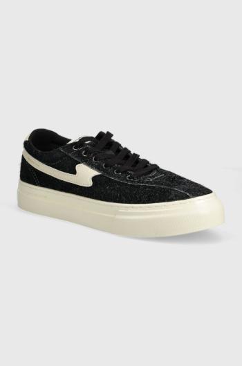 Semišové tenisky Stepney Workers Club Dellow S-Strike Cup Raw Suede čierna farba, YA15017
