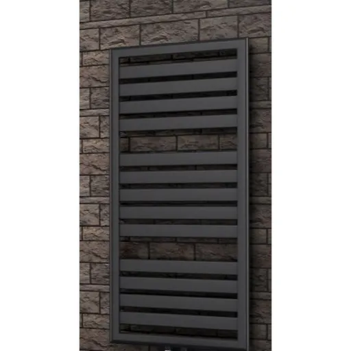 Kombinovaný radiátor Isan Mapia Light 725/600 S40 čierny zamat