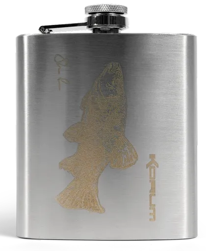 Korum placatka classic hip flask tench 7oz lieň