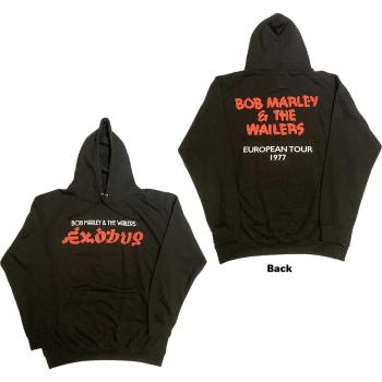 Bob Marley mikina Exodus Wailers European Tour '77 Čierna XL