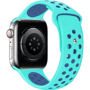 Eternico Sporty na Apple Watch 42 mm/44 mm/45 mm  Sky Blue and Aquamarine (AET-AWSP-BlAq-42)