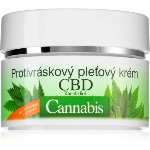 Bione Cosmetics Cannabis CBD regeneračný protivráskový krém s CBD 51 ml
