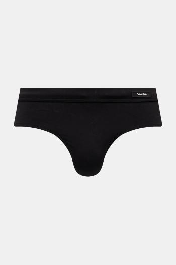 Plavky Calvin Klein čierna farba, KM0KM01113
