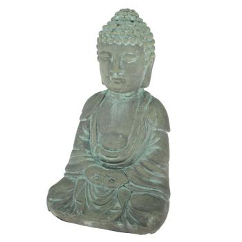 Betonová soška Buddha, 19 x 12 cm