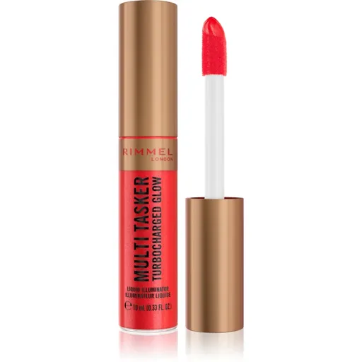 Rimmel Multi-Tasker Turbocharged Glow tekutý rozjasňovač odtieň 003 Main Character 10 ml