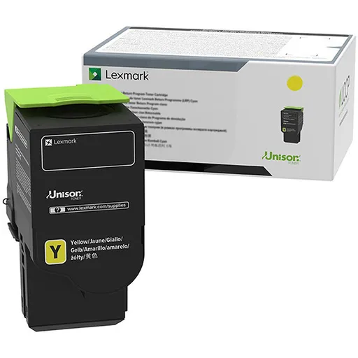 LEXMARK C240X40 - originálny toner, žltý, 3500 strán