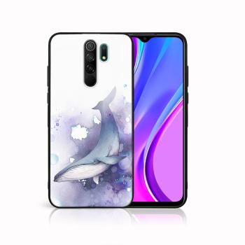 MY ART Silikónový obal Xiaomi Redmi 9 WHALE (242)