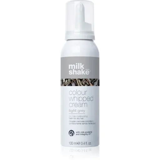 milk_shake® Colour Whipped Cream tónovacia pena pre všetky typy vlasov Light gray 100 ml