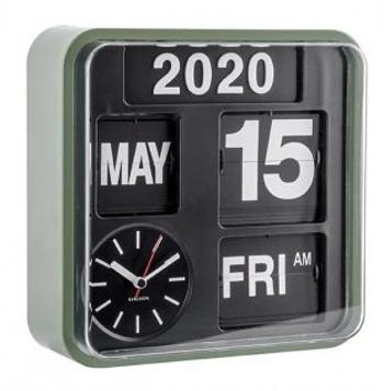 Karlsson Designové nástěnné multihodiny KA5364GR