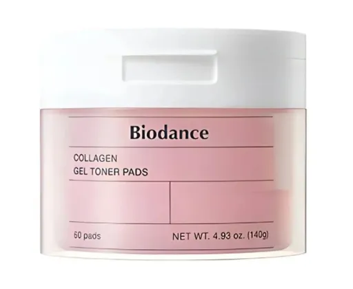 BIODANCE Collagen Gel Toner Pads Gélové vankúšiky s kolagénom 60ks