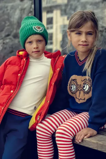 Detský bavlnený sveter Mini Rodini E.T.