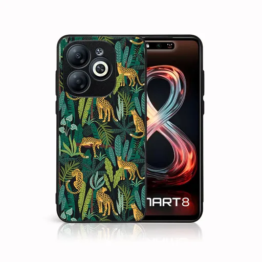 MY ART Ochranný kryt pre Infinix Smart 8 LEOPARD (239)