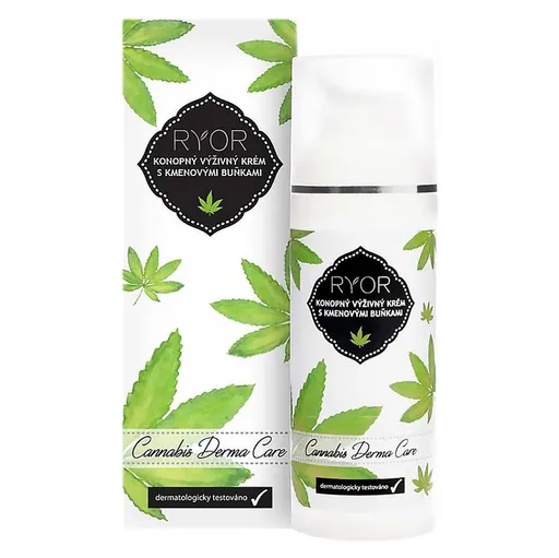 RYOR Konopný Výživný krém s kmeňovými bunkami 50 ml