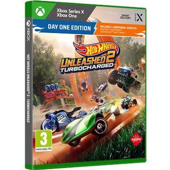 Hot Wheels Unleashed 2: Turbocharged – Day One Edition – Xbox (8057168507928) + ZDARMA Promo elektronický kľúč Hot Wheels Unleashed 2 – Rust and Fast Pack + Unstoppables Pack – Xbox