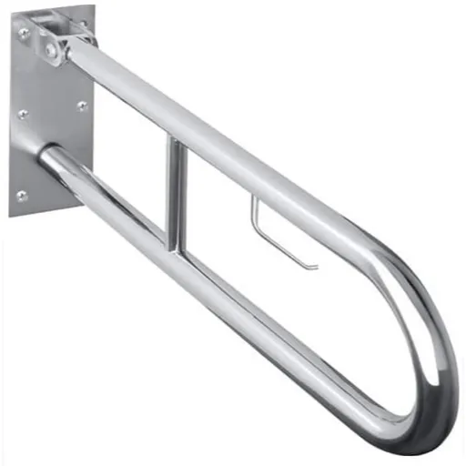 Bemeta Help madlo sklopné, s držiakom toal.pap.nehrdzavejúca oceľ 301406272