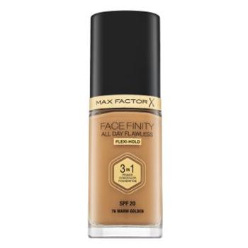 Max Factor Facefinity All Day Flawless Flexi-Hold 3in1 Primer Concealer Foundation SPF20 tekutý make-up 3v1 76 30 ml