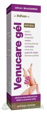 MedPharma VENUCARE GÉL NATURAL gél 120 ml+30 ml zdarma