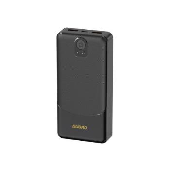 Dudao K10 Power Bank 10000mAh 2x USB / USB-C 2.4A 12W, čierny