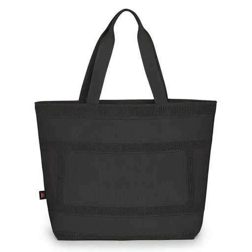 Halfar Pletená nákupná taška MONO - Čierna