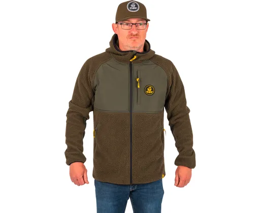 Black cat mikina polar fleece - xxxl