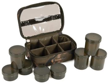 Fox puzdro camolite 8 pot hookbait case