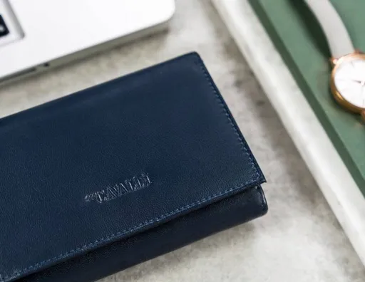 Veľká dámska peňaženka z prírodnej kože - 4U Cavaldi