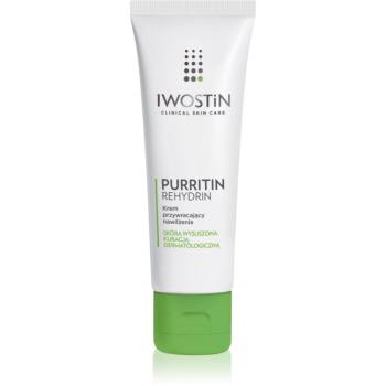 Iwostin Purritin Rehydrin hydratačný denný krém pre pleť vysušenú a podráždenú liečbou akné 40 ml