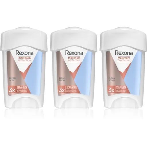 Rexona Maximum Protection Clean Scent krémový dezodorant proti nadmernému poteniu