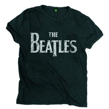 The Beatles tričko Drop T Logo Vintage  one_size