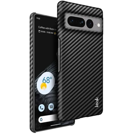 IMAK CARBON Ochranný obal pre Google Pixel 7 Pro čierny