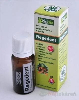 Regedent BigBio Konopné regeneračné sérum 7 ml