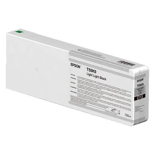 Epson C13T55K900 svetlo čierna (ligh light black) originálna cartridge