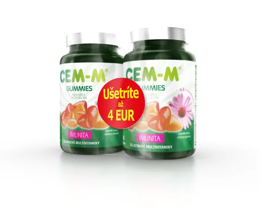 CEM-M GUMMIES IMUNITA želatínové multivitamíny, 120ks