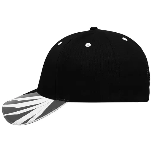 Myrtle Beach (Daiber) Pracovná šiltovka MB6574 - Čierna / tmavošedá / biela | uni