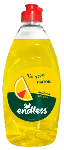 ENDLESS - Prostriedok na umývanie riadu lemon, 0,5 L