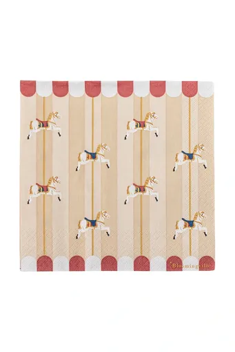 Sada papierových obrúskov Bloomingville Merry-go-round 33 x 33 cm 20-pak