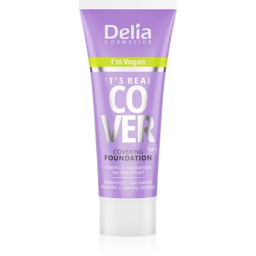 Delia Cosmetics It's Real Cover krycí make-up odtieň 205 caramel 30 ml