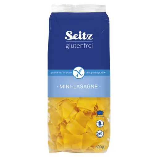 SEITZ Cestoviny lasagne mini bez lepku 500 g