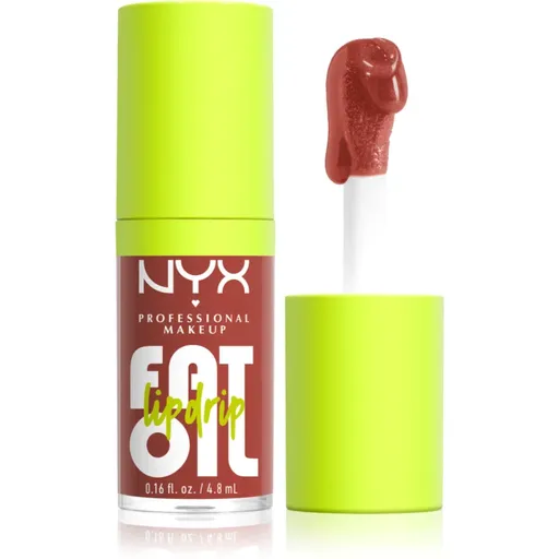 NYX Professional Makeup Fat Oil Lip Drip olej na pery odtieň Splash Of Cream 4.8 ml