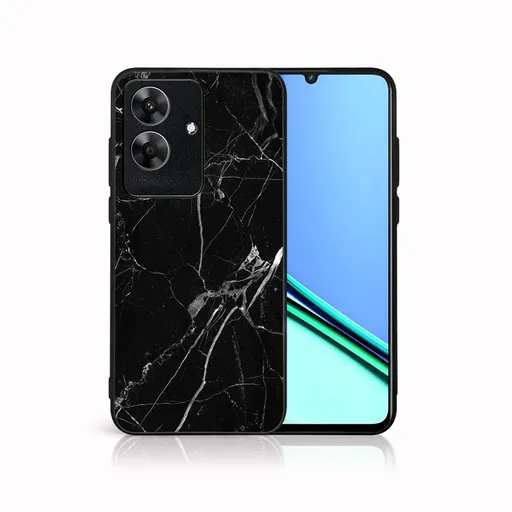 MY ART Ochranný kryt pre Realme Note 60 BLACK MARBLE (142)