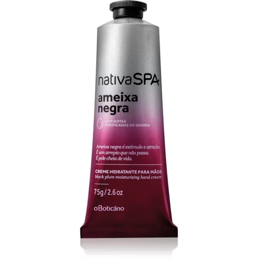 oBoticário Nativa SPA Black Plum krém na ruky 75 g