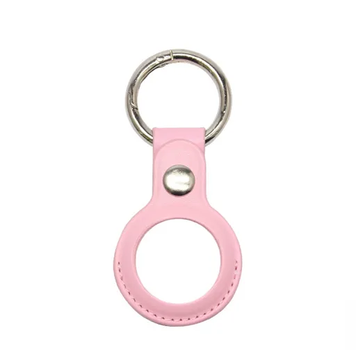 LEATHER Puzdro pre Apple AirTag ružové