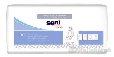 Seni care podbradníky s vreckom 100 ks